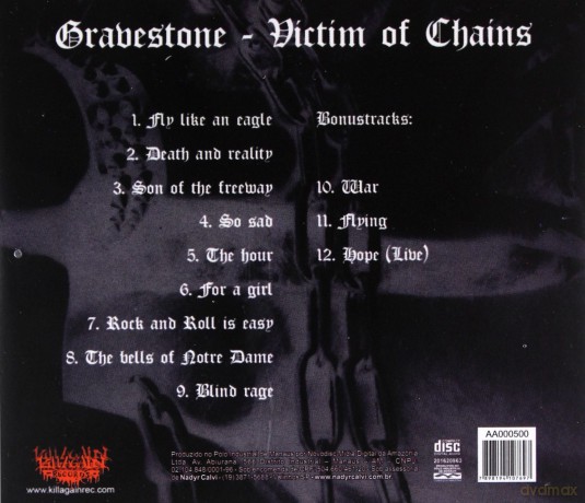 Gravestone: Victim Of Chain [CD]