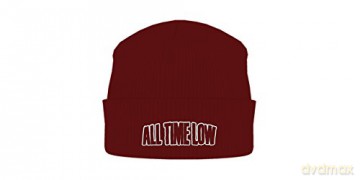 All Time Low: White Knit Logo
