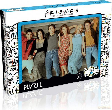 WINNING MOVES Friends 1000 el. (Przyjaciele) [PUZZLE]