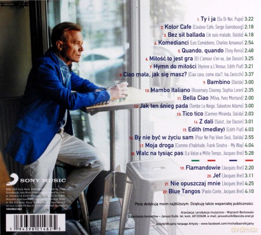Michal Bajor: Kolor Cafe. Przeboje Wloskie i Francuskie [CD]