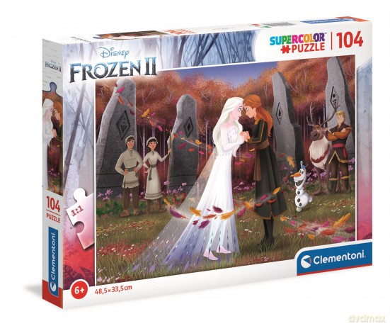 CLEMENTONI 104 el. super color Frozen 2 25719 [PUZZLE]