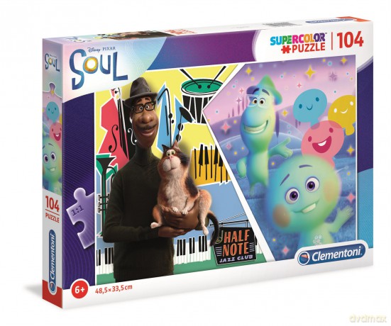 CLEMENTONI 104 el. super kolor Co w duszy gra 27191 [PUZZLE]