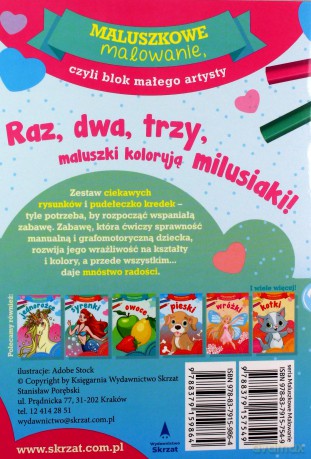 Milusiaki. Maluszkowe malowanie [KSIĄŻKA]