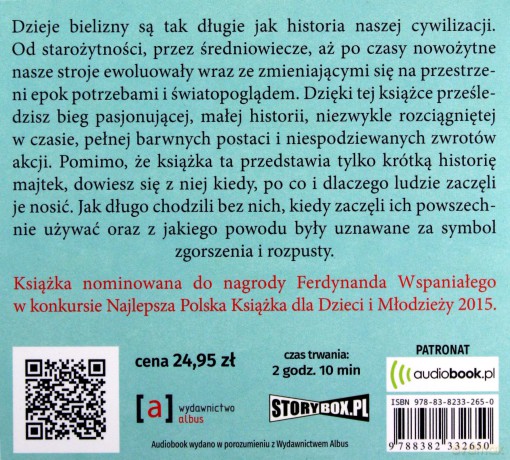 Wstydliwa historia majtek dla prawie dorosłych - Iwona Wierzba [AUDIOBOOK]