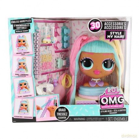 Głowa do stylizacji L.O.L. OMG Styling Head