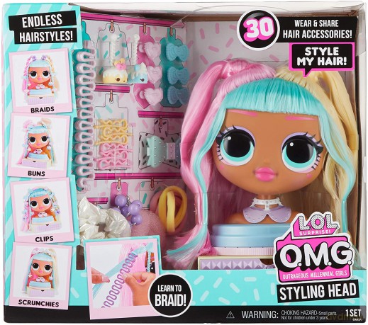 Głowa do stylizacji L.O.L. OMG Styling Head