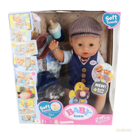 Lalka BABY BORN Soft Touch lalka elegancki chłopiec 43cm