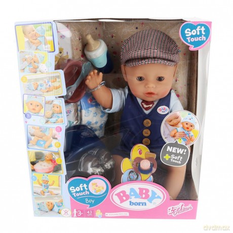 Lalka BABY BORN Soft Touch lalka elegancki chłopiec 43cm