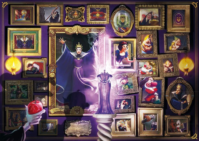 RAVENSBURGER 1000 el. Villainous, Zła królowa [PUZZLE]