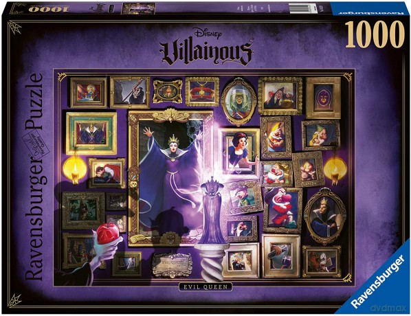 RAVENSBURGER 1000 el. Villainous, Zła królowa [PUZZLE]