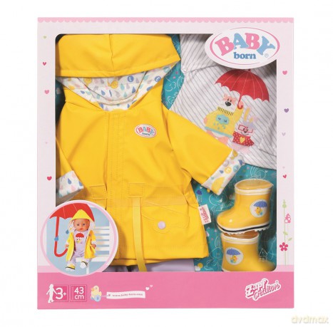 Zestaw na deszcz 43 cm BABY BORN Deluxe