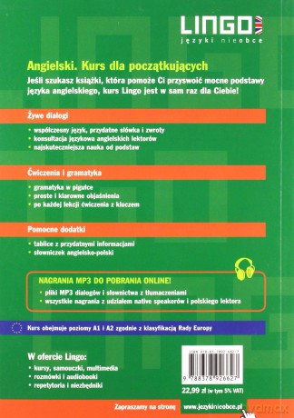 Angielski Kurs dla początkujących - Agnieszka Szymczak-Deptuła, Gabriela Oberda [KSIĄŻKA]