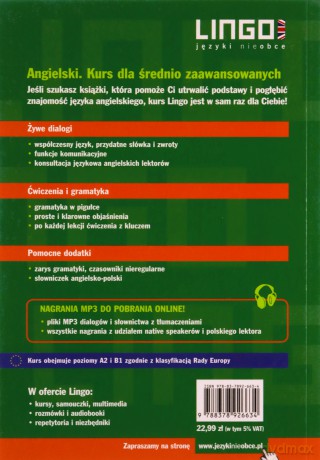 Angielski Kurs dla średnio zaawansowanych - Iwona Więckowska, Gabriela Oberda [KSIĄŻKA]