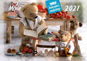 Kalendarz 2021 WL06 Misie Kalendarz rodzinny 5 sztuk [KALENDARZ]