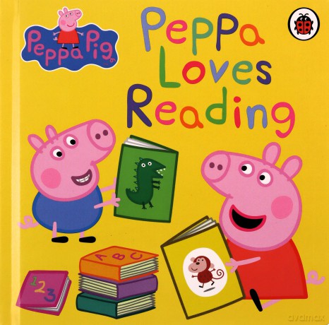 Peppa Pig: Peppa Loves Reading [KSIĄŻKA]