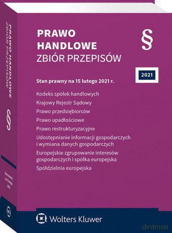 Prawo handlowe Zbiór przepisów [KSIĄŻKA]