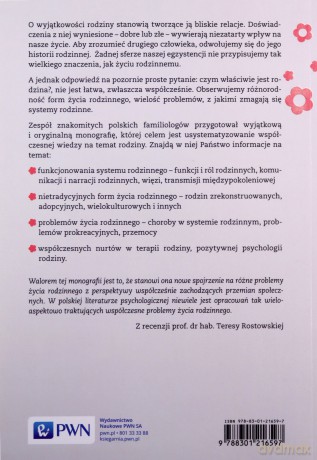 Psychologia rodziny [KSIĄŻKA]