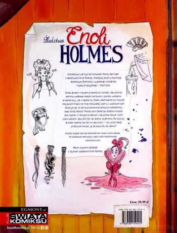 Śledztwa Enoli Holmes (Tom 4) Zagadka wachlarza [KOMIKS]