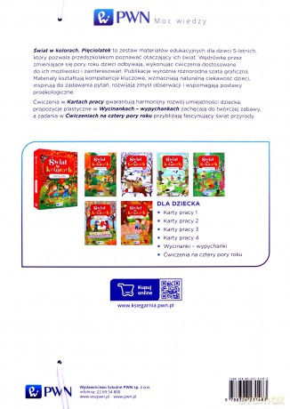 Świat w kolorach Pięciolatek Teczka [KSIĄŻKA]