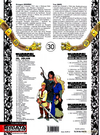 Thorgal Ja Jolan - Yves Sente [KOMIKS]