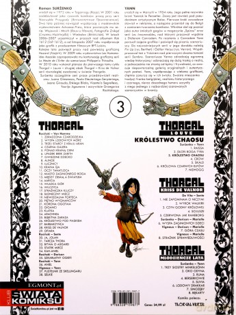 Thorgal Louve Królestwo chaosu [KOMIKS]