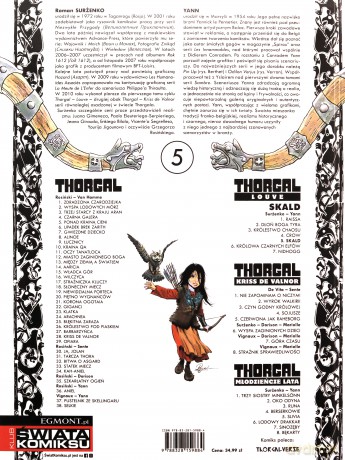 Thorgal Louve Skald - Yann [KOMIKS]