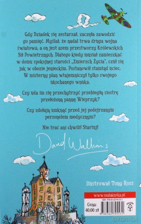 Wielka ucieczka Dziadka - David Walliams [KSIĄŻKA]