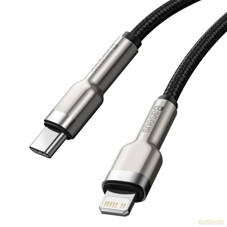 BASEUS Kabel Cafule USB-C - Lightning PD 20W 2m