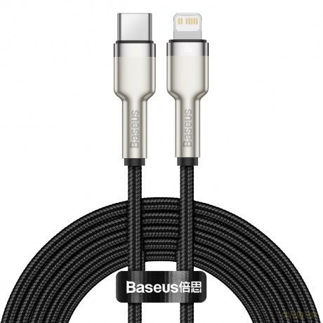 BASEUS Kabel Cafule USB-C - Lightning PD 20W 2m