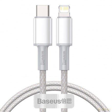 BASEUS Kabel USB-C do Lightning PD 20W 2m