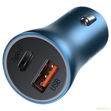 BASEUS Ładowarka samochodowa 40W QC PD