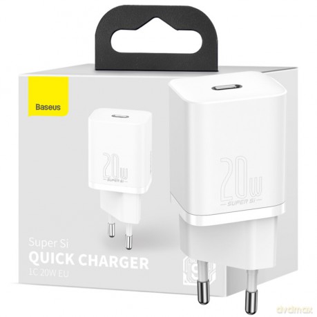 BASEUS Super Si Ładowarka sieciowa USB-C PD 20W