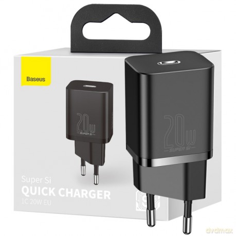 BASEUS Super Si Ładowarka sieciowa USB-C PD 20W