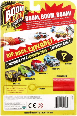 Boom City Racers - Fire It Up! X Auto Dwupak  S1