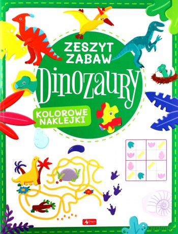 Diznozaury. Zeszyt zabawy - Justyna Tkocz [KSIĄŻKA]