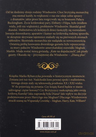 Elżbieta, Filip, Diana i Meghan. Zmierzch świata Windsorów - Marek Rybarczyk [KSIĄŻKA]