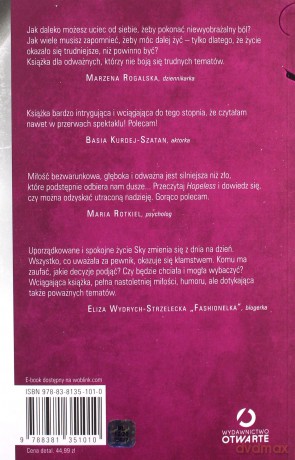 Hopeless - Colleen Hoover [KSIĄŻKA]