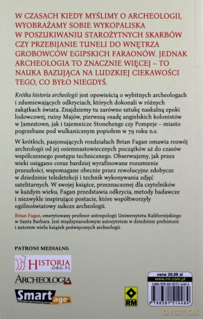 Krótka historia archeologii - Brian Fagan [KSIĄŻKA]