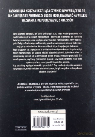 Kryzysy Punkty zwrotne dla krajów w okresie przemian - Jared Diamond [KSIĄŻKA]