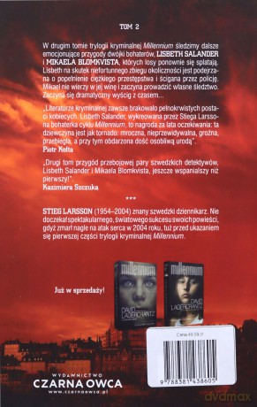 Millennium. Dziewczyna, która igrała z ogniem - Stieg Larsson [KSIĄŻKA]