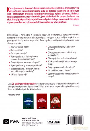 Mózg. Co każdy powinien wiedzieć - Gary L. Wenk [KSIĄŻKA]