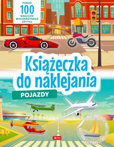 Pojazdy. Książeczka do naklejania [KSIĄŻKA]