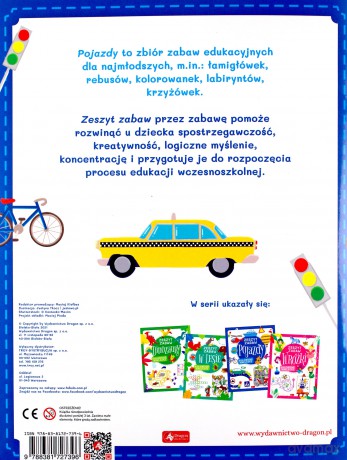 Pojazdy. Zeszyt zabawy - Justyna Tkocz [KSIĄŻKA]