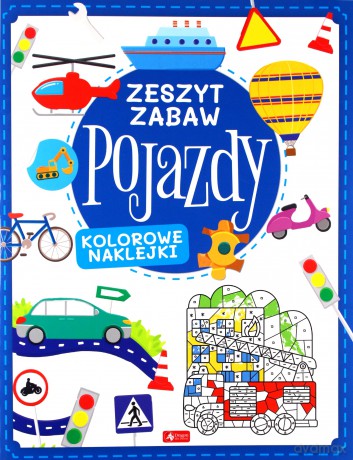 Pojazdy. Zeszyt zabawy - Justyna Tkocz [KSIĄŻKA]