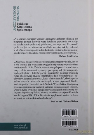 Słownik biograficzny polskiego katolicyzmu społecznego (Tom 1) - Rafał Łatka [KSIĄŻKA]