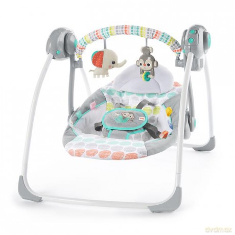 Bright Starts Huśtawka Whimsical Wild Portable Swing