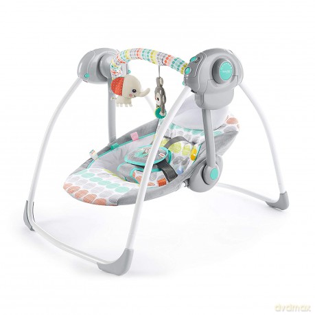 Bright Starts Huśtawka Whimsical Wild Portable Swing
