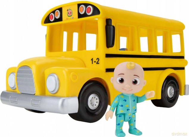 CoComelon Muzyczny żółty szkolny autobus