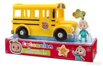 CoComelon Muzyczny żółty szkolny autobus