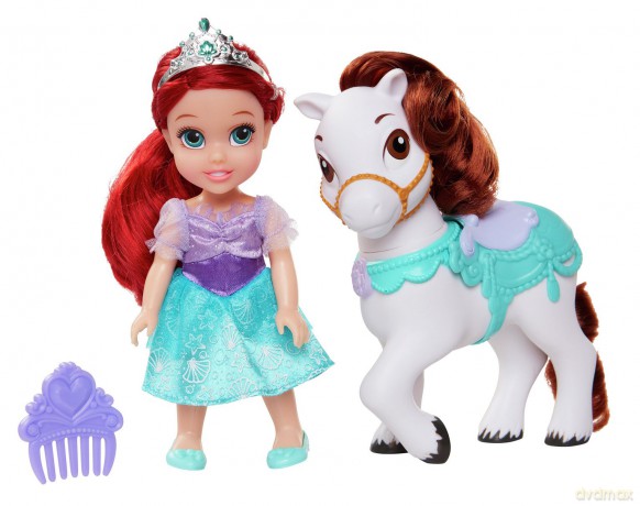 Disney Princess mini lalka i kucyk (wysyłka losowa)